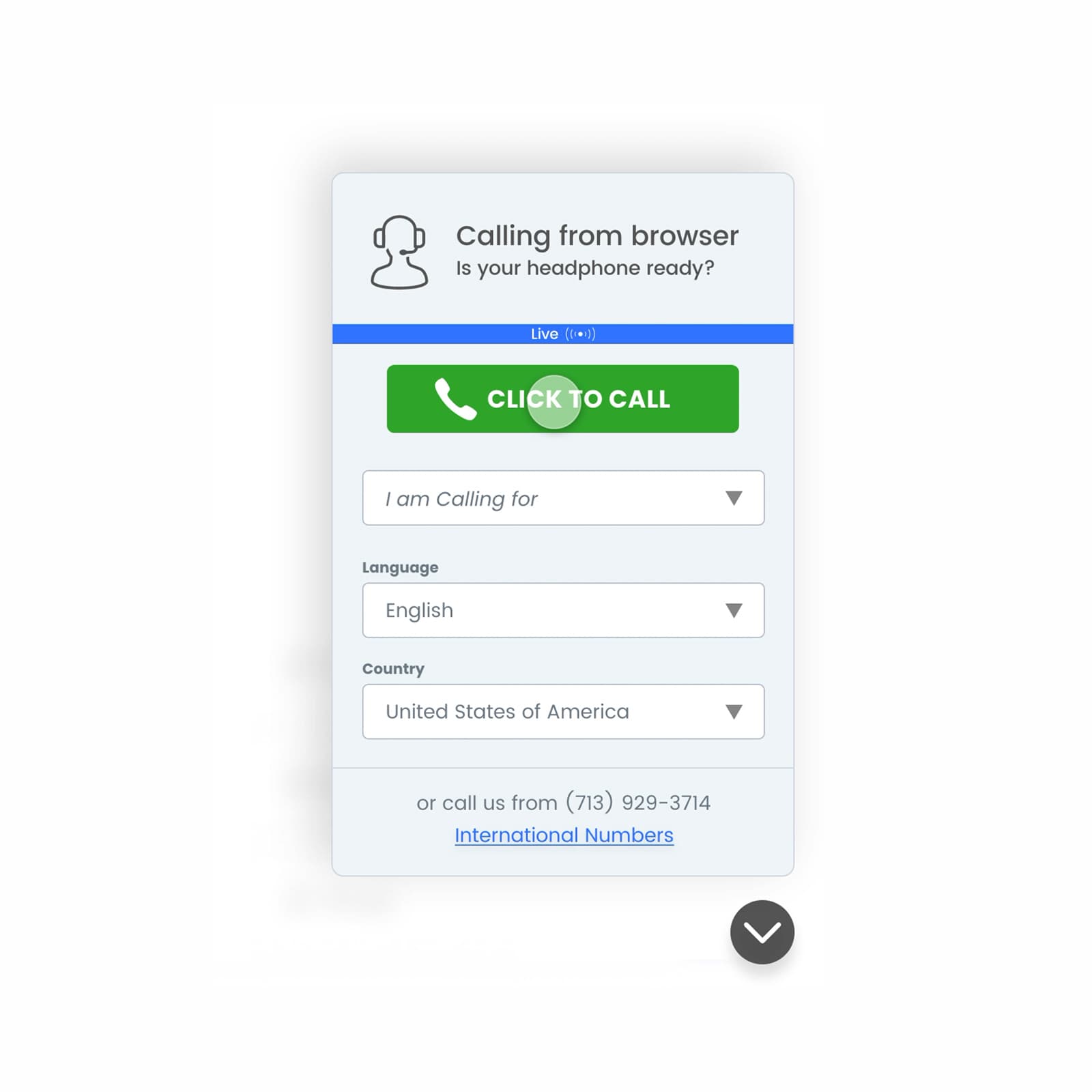 Click & Call screenshot 1