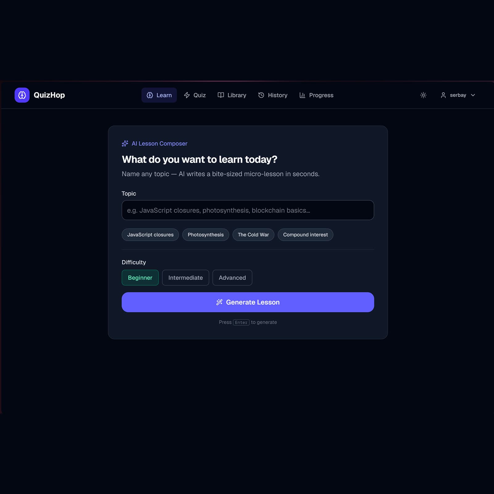 Quizhop screenshot 3