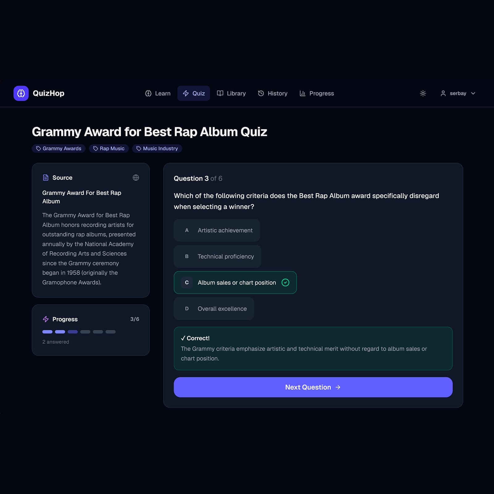Quizhop screenshot 6