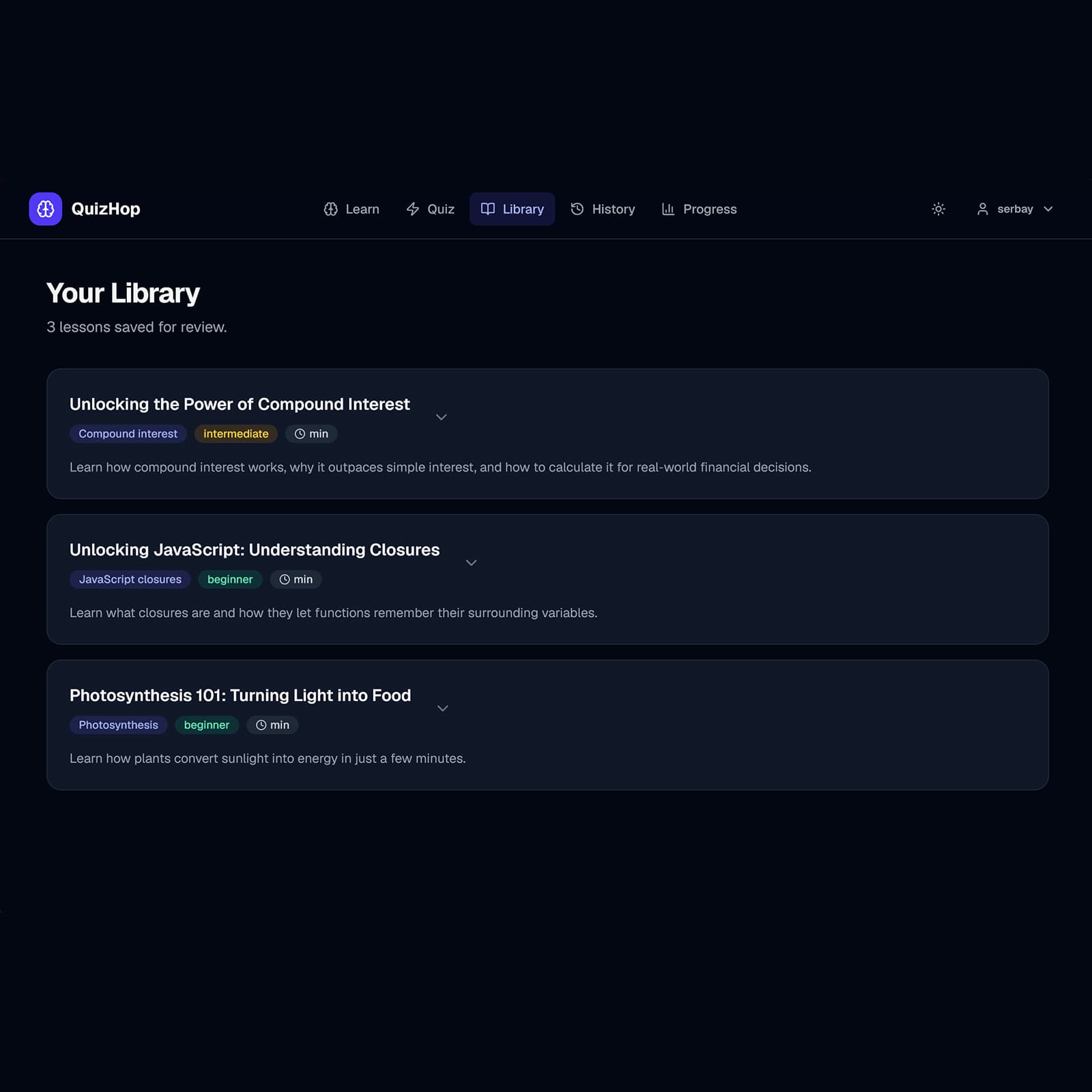 Quizhop screenshot 8