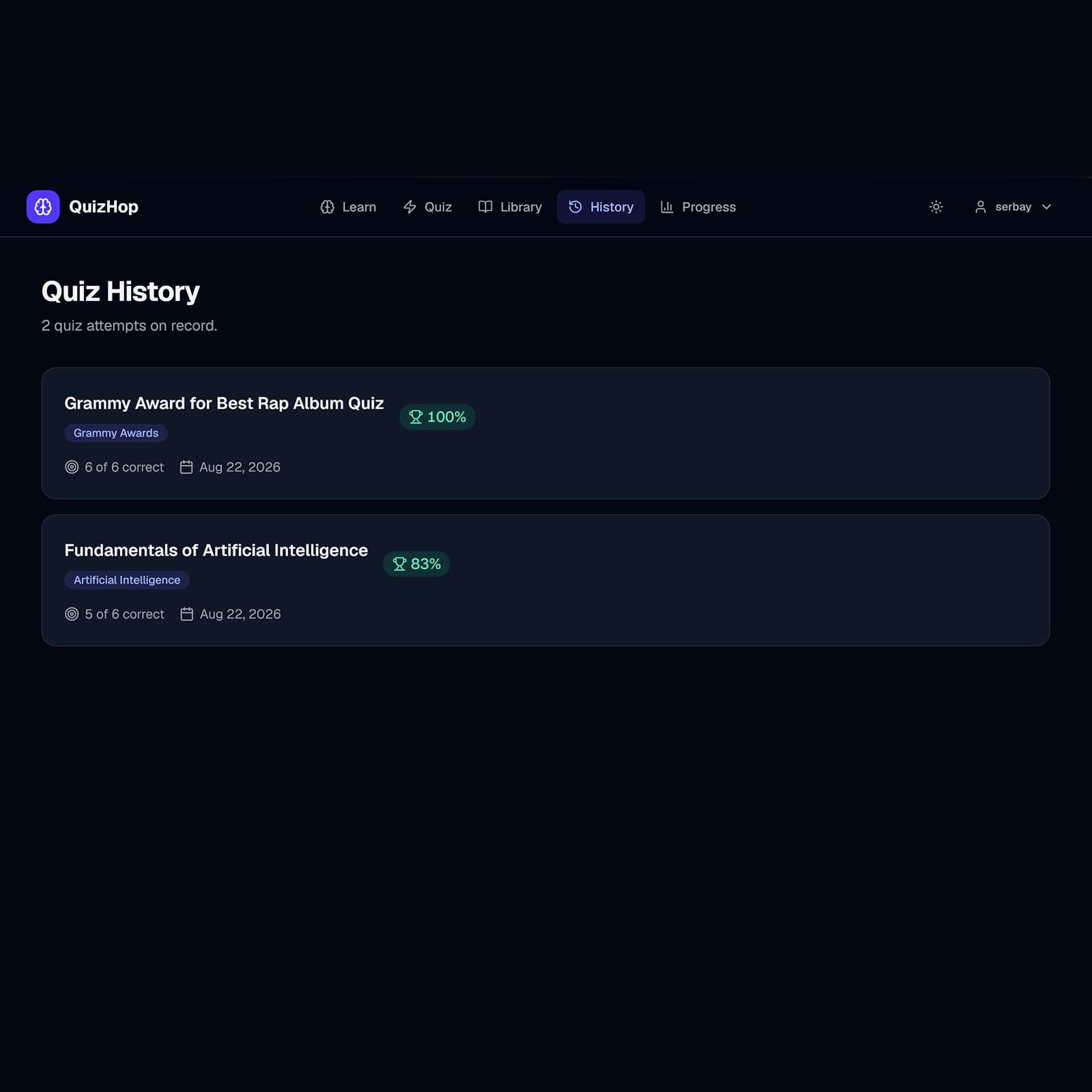 Quizhop screenshot 9