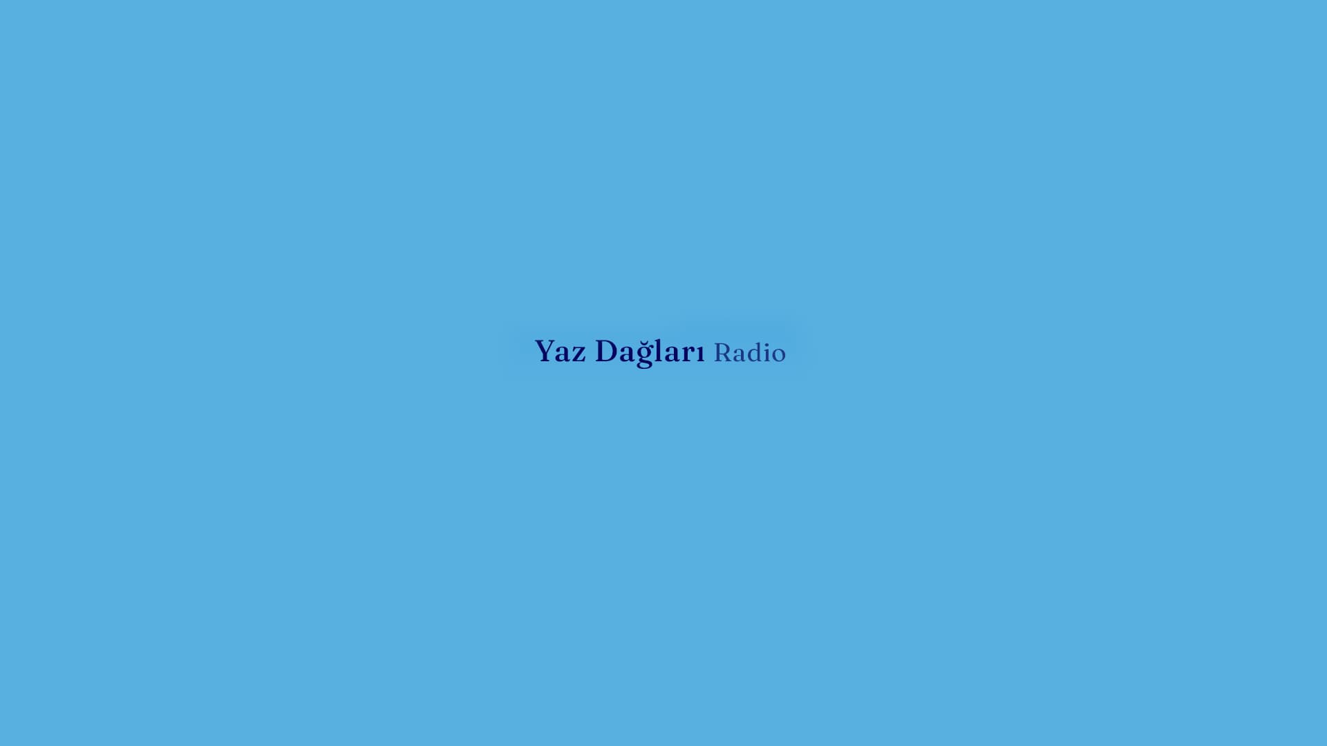 Yaz Radio cover